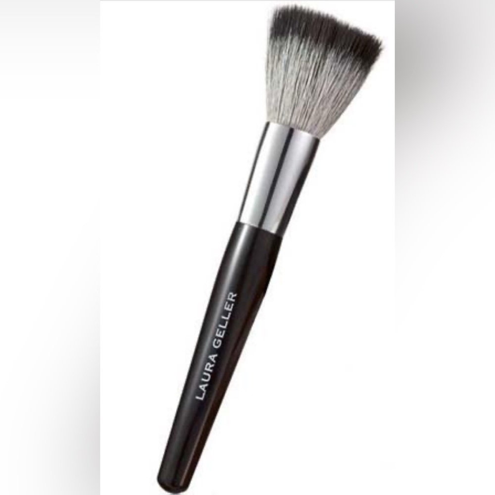 Laura Geller Silver and Black Stippling Makeup Brush
